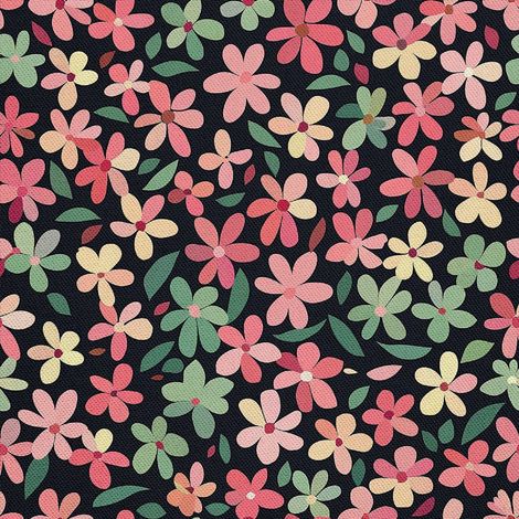 Tela decorativa para exteriores Oxford - Motivo floral I DX5584 (1/5)