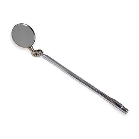 Miroir d'Inspection Télescopique Réglable - Bras Pivotant 360°/Clip Ceinturon/Poignée Rétractable Outil Compact Contrôle Soudure & Espaces Étroits (1/5)