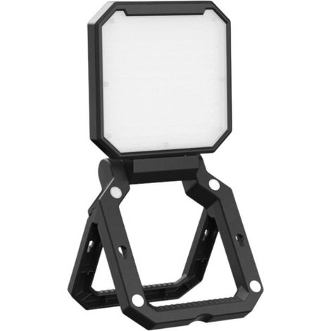 Xanlite - Projecteur LED nomade, rechargeable et compacte, fonction Powerbank, 3 modes de fixation, IP44, Blanc froid (6500K) - PR4000R (1/4)