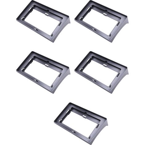 Mascherina per auto 5 x 10,1 pollici per Hiace 2010-2018, adattatore per montaggio audio 2Din, kit telaio, accessori per auto