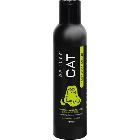 Dr lucy - cat smooth shampoo 150 ml champú concentrado suavizante para gatos de pelo largo