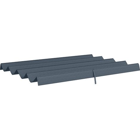 Ersatzdach Für Pergola, Ca. 3 X 2,5 M Pergola-Schattenabdeckung, Pergola-Dach Mit Uv-Schutz, Für 3 X 2,15 M Dunkelgrau