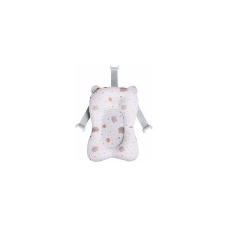 de bain pour nouveau-né, Coussin De Baignoire Bébé,Tapis de Bain Antidérapant Support Siège de Bain Baignoire Bébé pour Douche Pliable Bébé Coussin Flottant de Baignoire pour Nouveau-né - Crezuo (1/4)