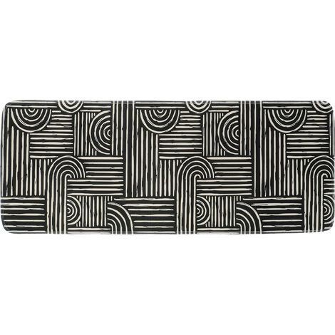 Tappeto in microfibra stampata 45x120 cm - vibrazioni etniche - Tendance