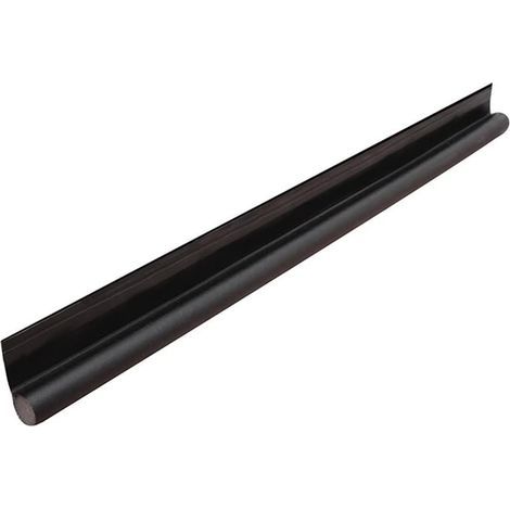 Joint de porte Bande anti-poussière Déflecteur de vent inférieur de porte réglable Bande d'isolation phonique Noir (1/5)