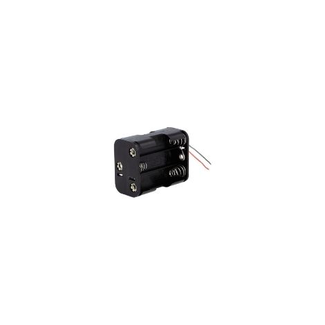 Portapile per 6 stilo (aa) (1/2)