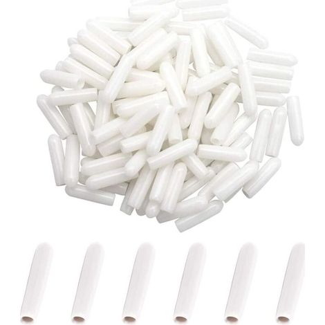 Capuchons pour Lave-Vaisselle Panier[100 Pièces], Capuchon du Lave-Vaisselle, Capuchons pour Panier à Vaisselle, Accessoires Lave-Vaisselle, Antirouille(Blanc)- (1/4)