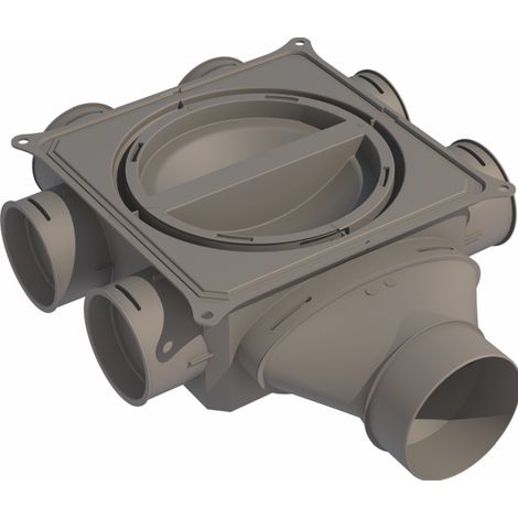 Wolf Luftverteiler Flach mini 6-75 für CWL, 2577836 (1/3)