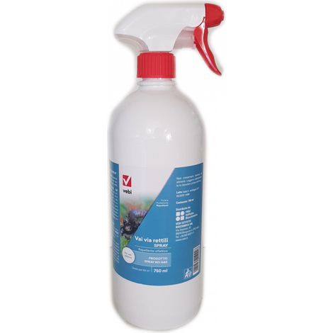 Vebi vai via rettili 750ml repellente spray naturale contro rettili
