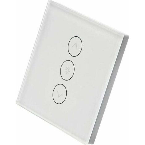 Backlit switch, WiFi in-wall, Dimmer, Compatible with Alexa and Google Home, Replaces your standard switch, No hub (1/5)