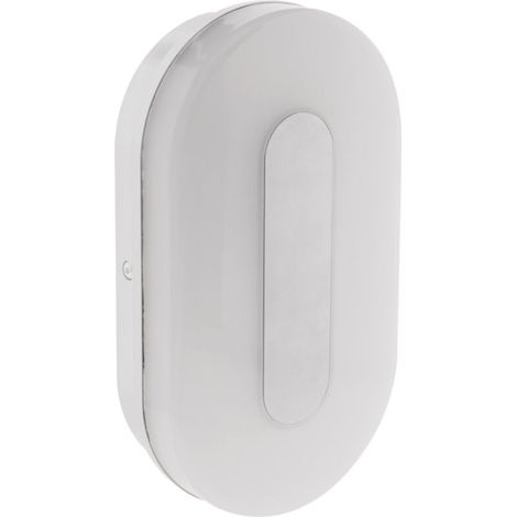 Hublot d'extérieur ovale LED 18W IP65 - Blanc -