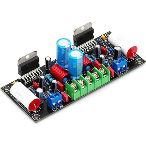 Carte d'amplificateur audio double canal TDA7294 100W+100W terminée-- (1/5)