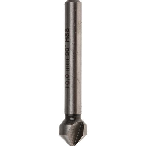 Fraise RS PRO HSS tête de 10mm 3 cannelures x 1 ( Prix pour 1 )