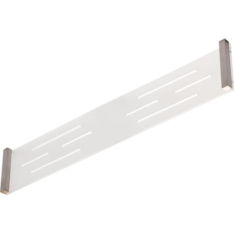 STILHAUS Saturno mensola in plexiglass e acciaio satinato codice prod: 000ST0454