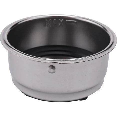 Filtre à café ou panier en acier inoxydable pour 2 tasses, pour machine à café, porte-filtre ou cafetière à filtre.-AquaForge (1/5)