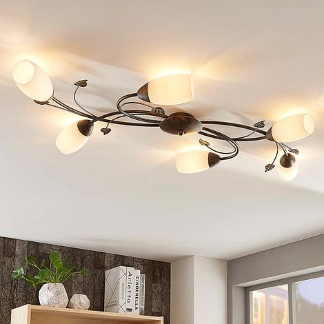 [GEBRAUCHT] B-Ware Lindby Deckenleuchte Stefania 6-flg LED Lampe Leuchte Deckenlampe 68cm (1/2)