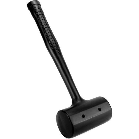 Maillet caoutchouc conception monobloc - Ø 70 mm - 1050 g - absorption de choc - extrêmement résistant à l'usure