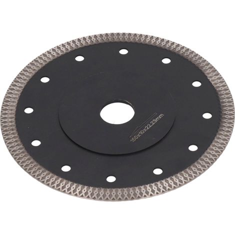 Disque Diamant Circulaire 150mm avec Bride pour Meuleuse, Lame de Découpe à Treillis pour Carrelage et Marbre, 5,9 Pouces (1/5)