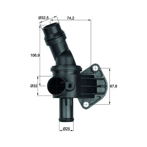 Thermostat, liquide de refroidissement MAHLE TI 8 87 AUDI 06F 121 111 G