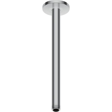 Duscharm Duravit Universal 300 mm, für Deckenbefestigung, runde Rosette, Chrom (1/3)