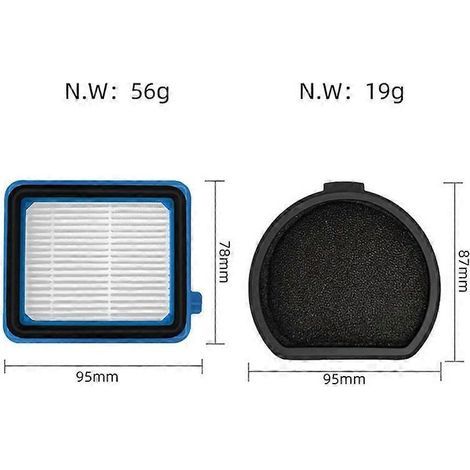 Filtre à poussière BORK V800 AEG pour aspirateur sans fil Electrolux série PF91 5EBF / 5BTF / 6BWF (1/5)
