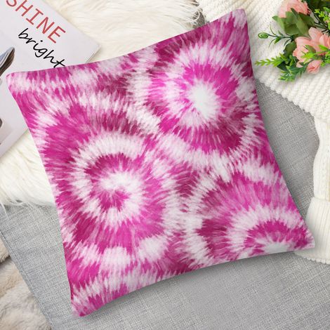 Housse de coussin tie-dye bohème chic (1/5)