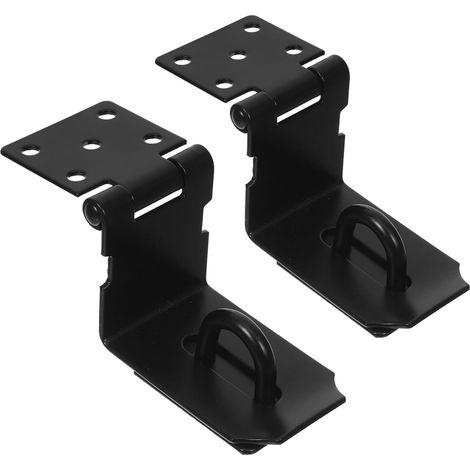 LIFKOME Lot de 2 loquets sécurité d'angle droit en acier (1/5)
