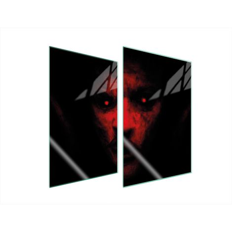 Plaque de protection en verre pour cuisine, face 2x35x52 (1/5)