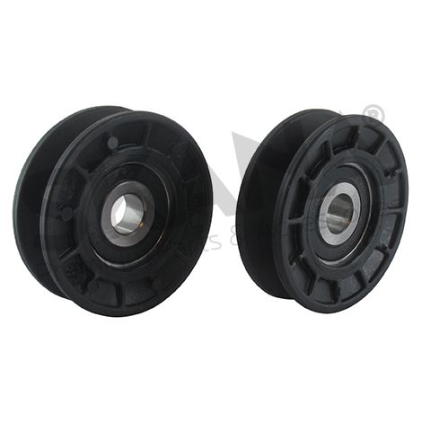 Polea en V adaptable Ayp - Husqvarna para cortacéspedes autopropulsados (2000 a 2006). Reemplaza original 166042, 532166042.