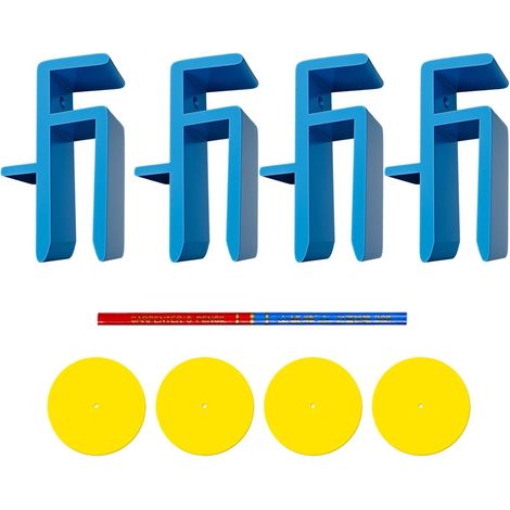 Clips de fixation pour panneaux de meubles amovibles et robustes (4 pi (1/5)