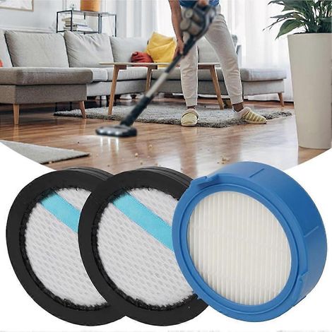 Filtros de repuesto para el premotor de la aspiradora inalámbrica Electrolux 8000.