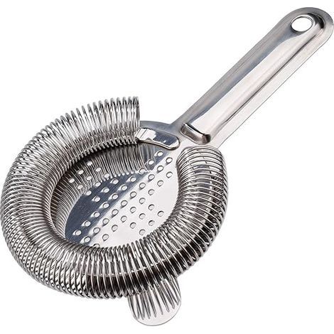 10-inch Stainless Steel Cocktail Strainer - AquaForge (1/5)