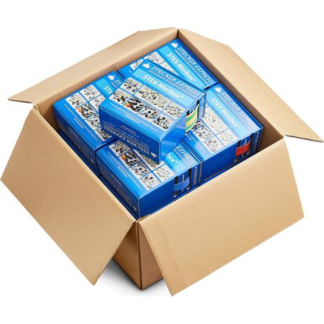 STEX24 KIT mit 16 Miniboxen gemischt in 6 Farben WSK16 Schrumpftemperatur mind. 70°C, vollständig bei mind. 100°C - 1 Stück (1/3)