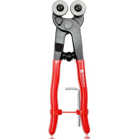 Pince coupante robuste pour carrelage en verre et céramique HD avec poignée souple (1/5)