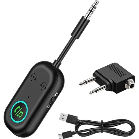 Adaptateur Bluetooth Jack 3,5 mm Émetteur Récepteur Audio (1/5)