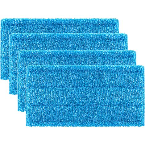 Lot 4 Lingettes pour Swiffer Wetjet serpillère lavable réutilisable (1/4)