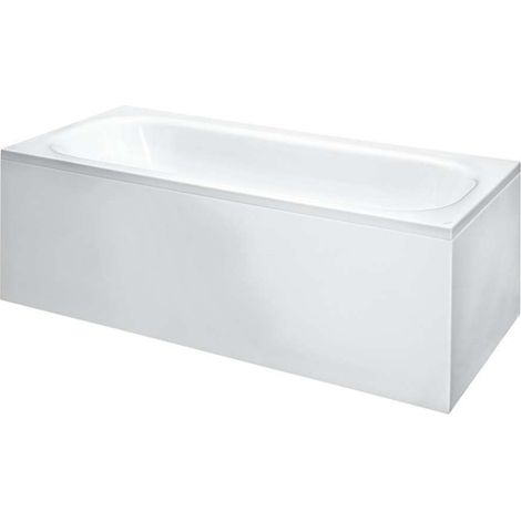 Laufen Solutions - Badewanne mit Fußgestell und L-Schürze rechts, 170x75 cm, weiß H2235360000001 (1/3)