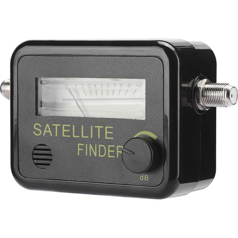 Indicateur de puissance du signal satellite 9501, noir, avec écran numérique (1/5)