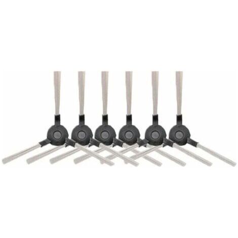 6 Pièces Brosses Latérales Robot Aspirateur Nettoyant Pièces pour Amibot Pure, Pulse et Prime,AMIBOT Prime H2O,AMIBOT Pure H2O,