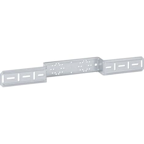 Geberit FlowFit Piastra di montaggio sfalsata, doppia, distanza di collegamento 10 cm o 12 cm, 601.731.00.1