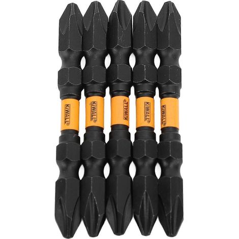 5-teiliges Set doppelseitiger Schraubendreherbits aus legiertem Stahl mit hoher Torsion für Reparaturen