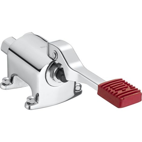 ROCA A505128800 INSTANT FOOT Grifo Mezclador Temporizado Progresivo Pedal A Suelo Accionamiento con Pie Cromo - ref: A505128800