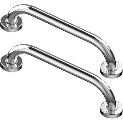 2 Stück Haltegriff für Bad 35cm Edelstahl Badezimmer Haltegriff Sicherheitsgriffe für Badewanne Dusche
