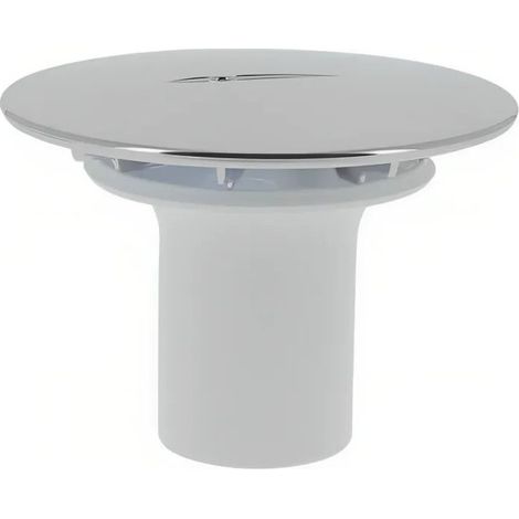 Nicoll – Capot et tube plongeur pour bonde de receveur Ø 90 mm – Diamètre externe 115 mm – Finition chromé brillant (1/5)