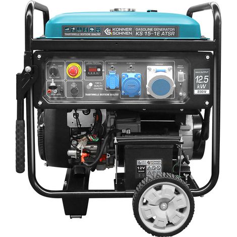 Könner & Söhnen – Groupe électrogène à essence 22 ch – Démarrage manuel/électrique – Réservoir 55L – Alternateur 100% cuivre – Panneau de commande ergonomique (1/5)