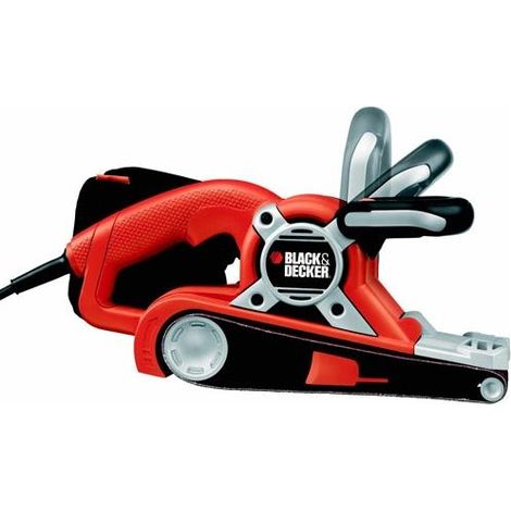Black & Decker – Ponceuse à bande KA88 – Puissance 720W – Câble 3m – Système d'aspiration cyclonique – Pour ponçage de grandes surfaces
