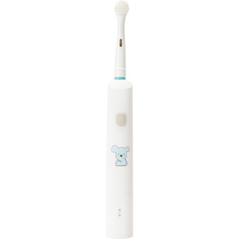 Brosse à dents électrique sonique pour enfants IPX7 étanche, brosse douce rechargeable USB, bleu (1/5)