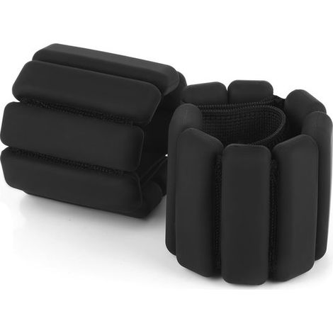 Pesi regolabili da polso - Pesi per allenamento di forza - Braccialetti con pesi indossabili - 2 pezzi (1/5)