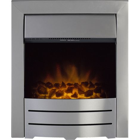 Adam Colorado Electric Fire in Brushed Steel (1/5)