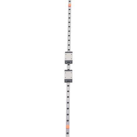 Kit de Curseur de Roulement de Rail de Guidage Linéaire MGN7H, Guide Coulissant Miniature en Acier Inoxydable avec 2 Blocs Coulissants, Contact à 4 Points pour Imprimante 3D, équipement (1/5)